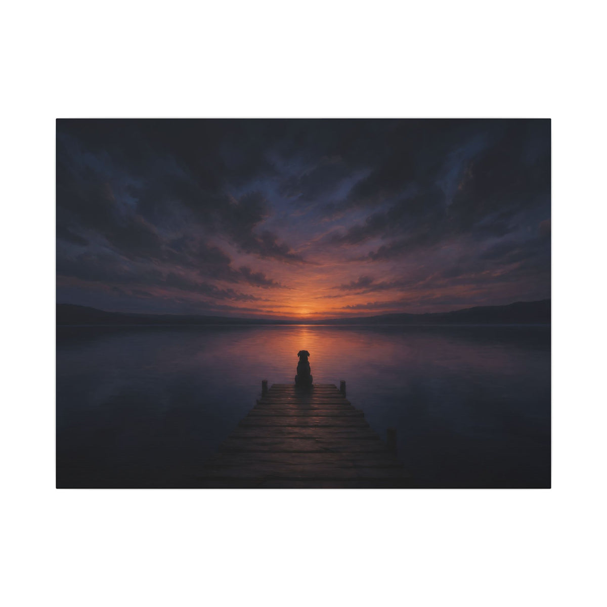 The Wait - Bedroom Wall Art | Canvas (Landscape)