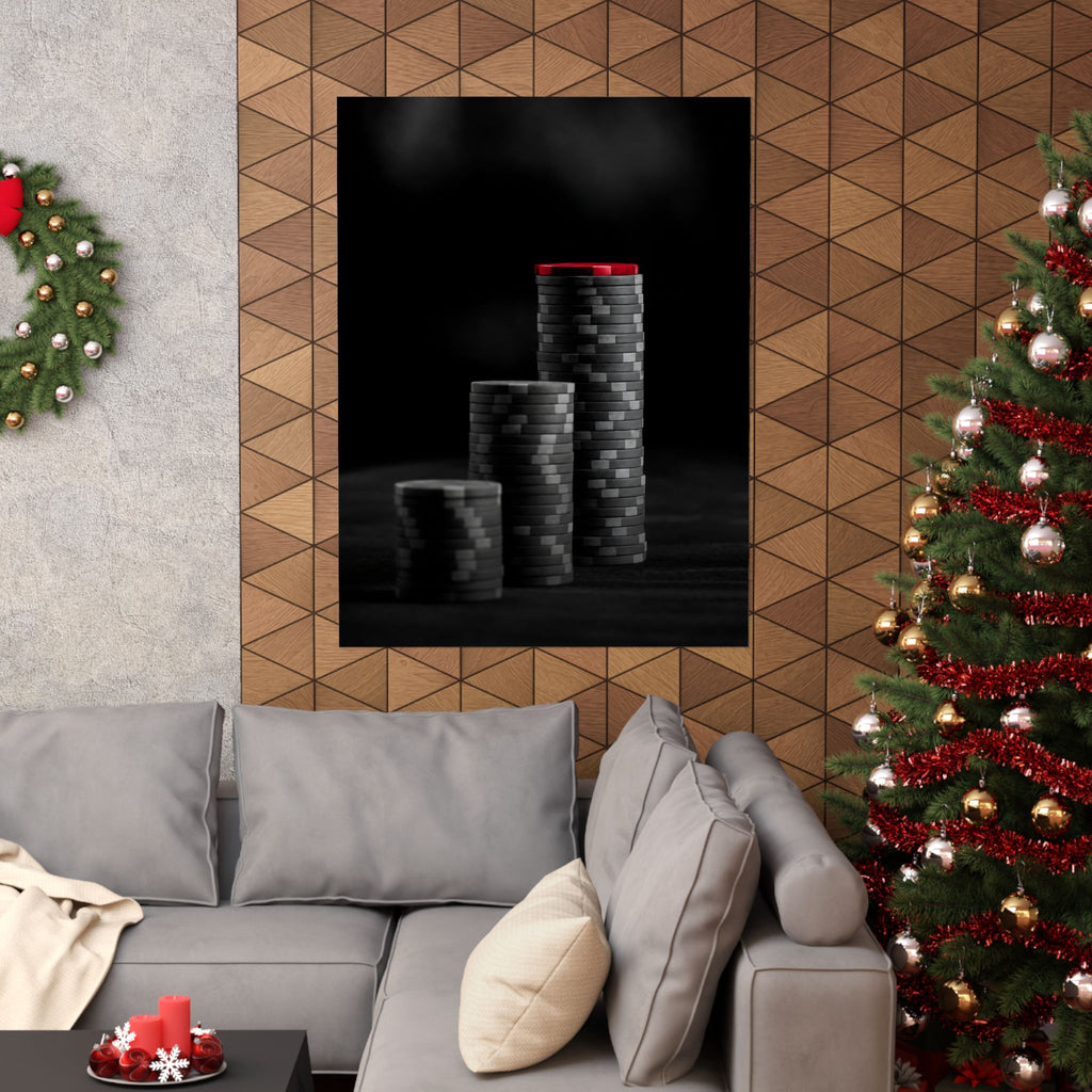 The Chip on Top - Business Office Wall Art | Matte Poster