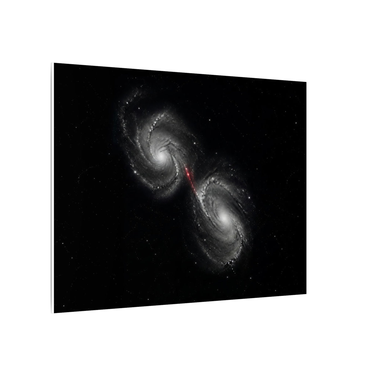 Collision Course - Space Wall Art | Canvas (Landscape)