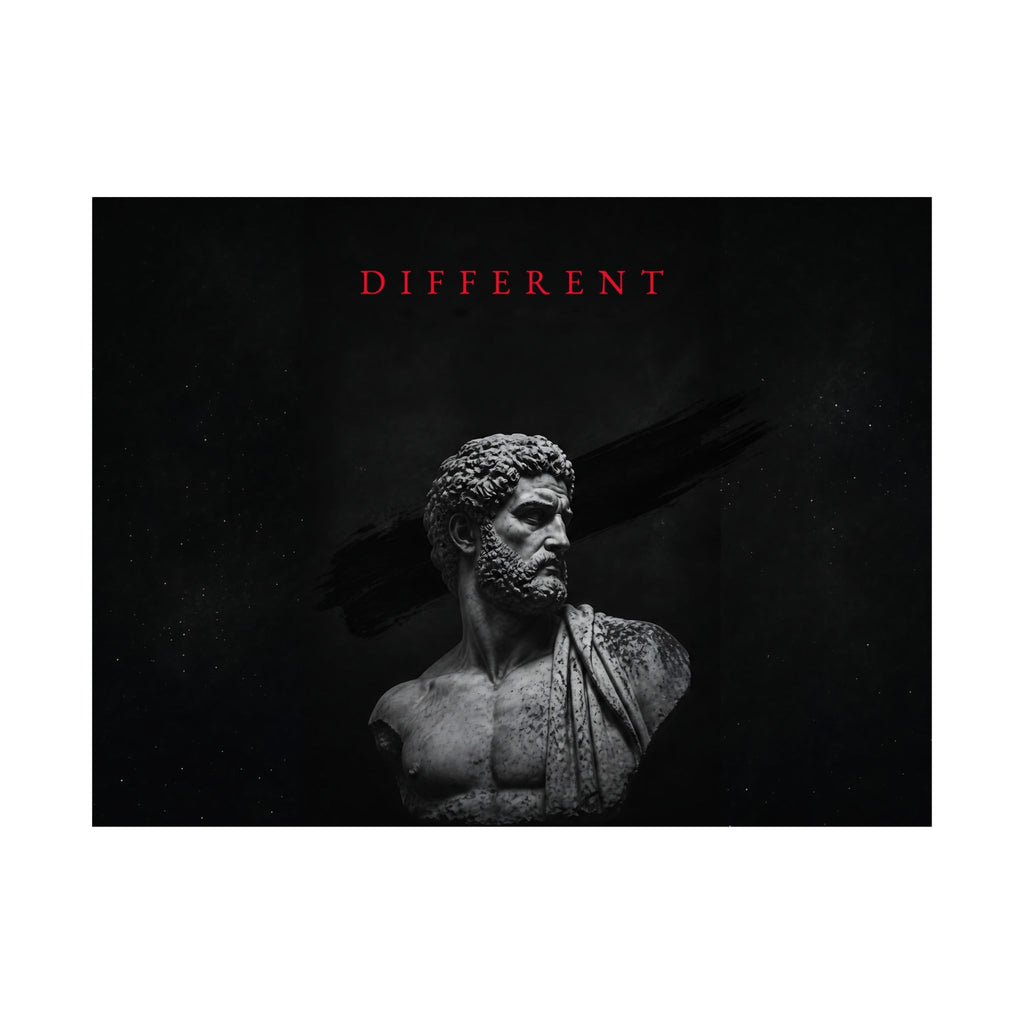 Different - Dark Wall Art | Matte Poster (Landscape)