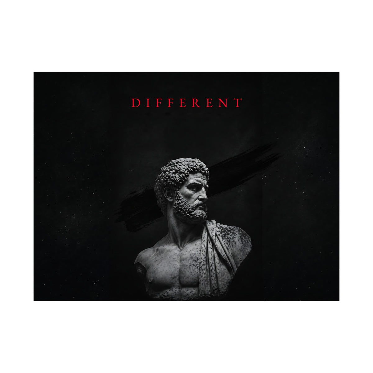 Different - Dark Wall Art | Matte Poster (Landscape)