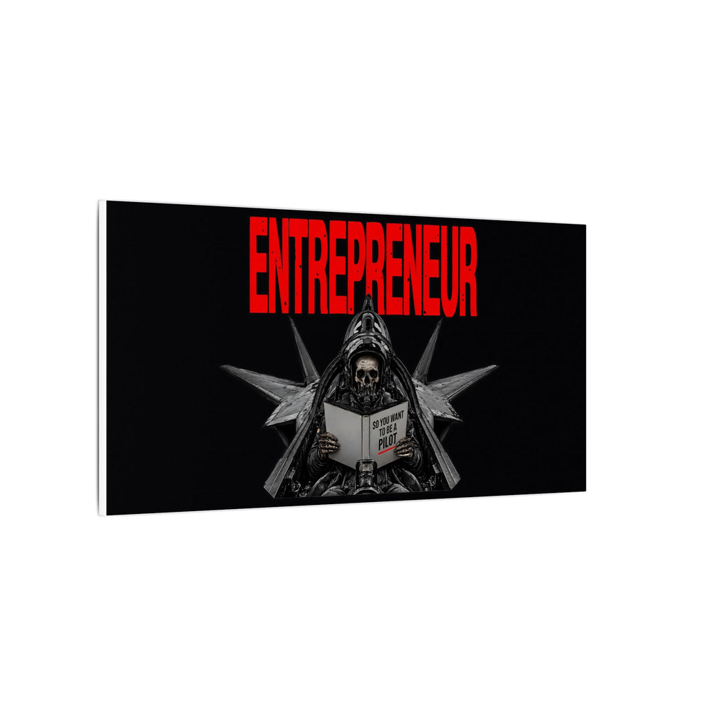 Entrepreneur - Skeleton Wall Art | Canvas (Panoramic)