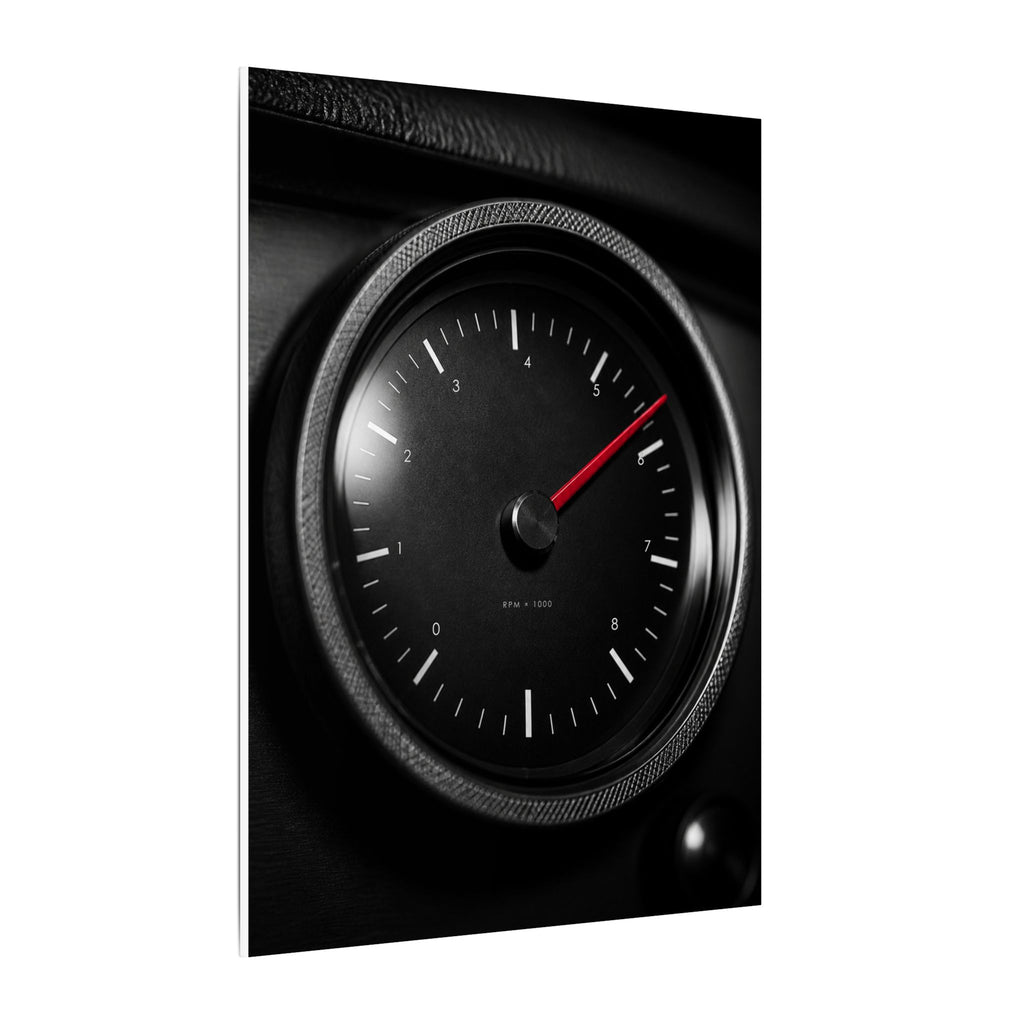 Redline Gauge - Tachometer Wall Art | Canvas
