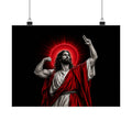 Faith and Iron - Gym Wall Art | Matte Poster (Landscape)