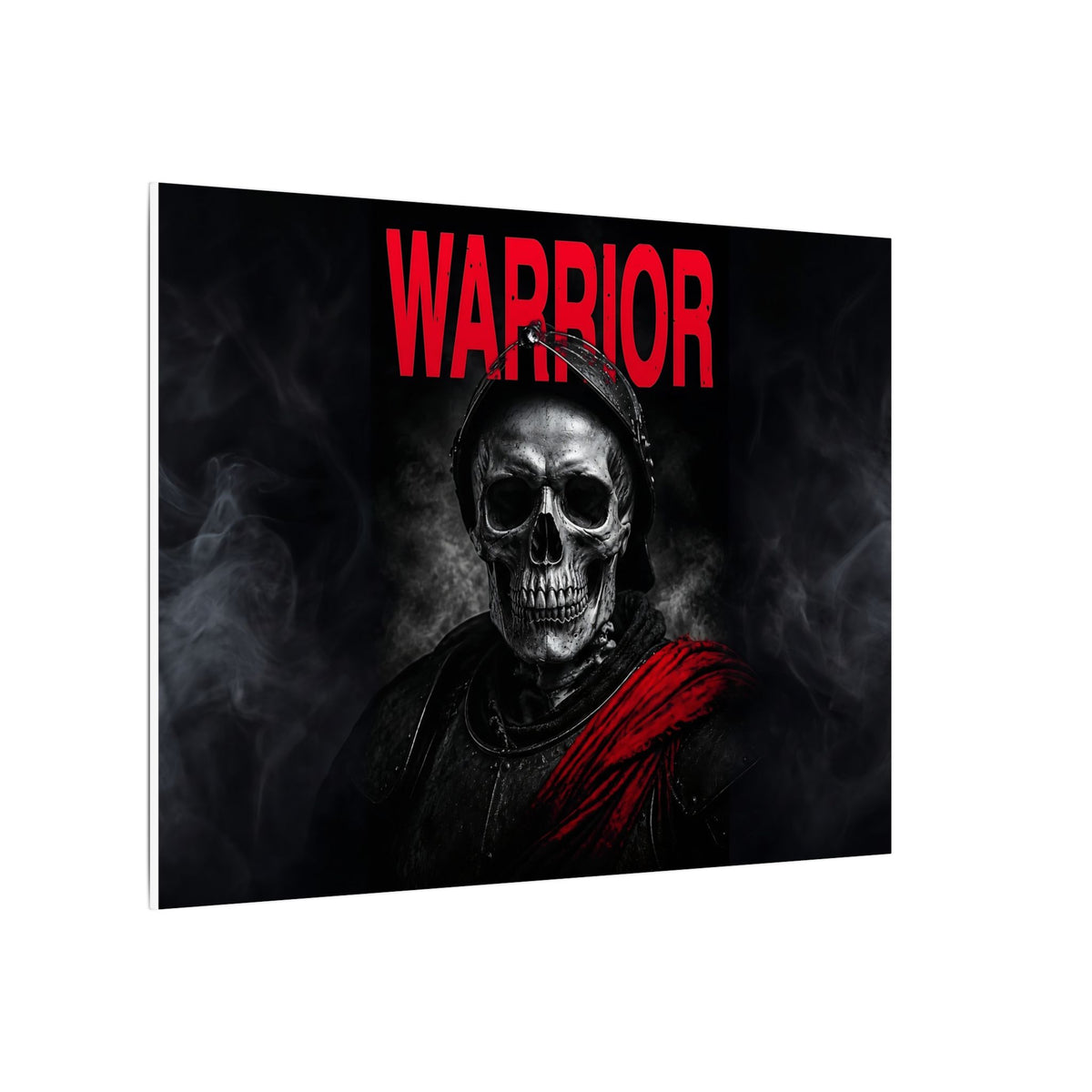 Warrior - Skull Painting | Canvas (Landscape)