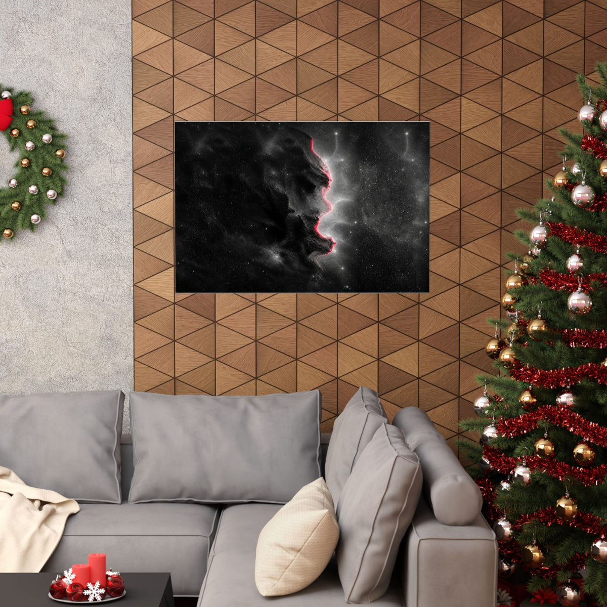 Cosmic River - Space Wall Art | Matte Poster (Landscape)