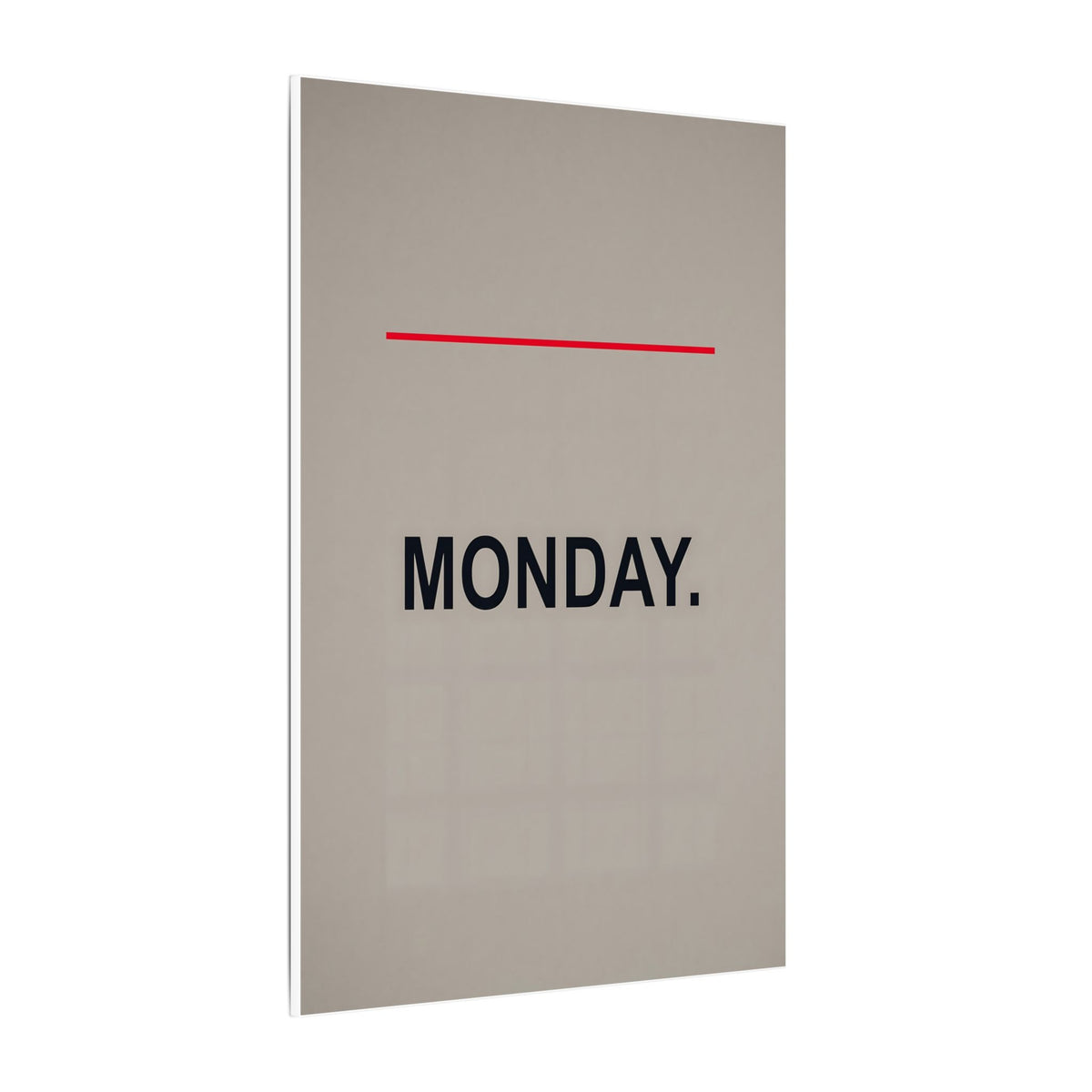 Monday - Office Wall Art | Canvas