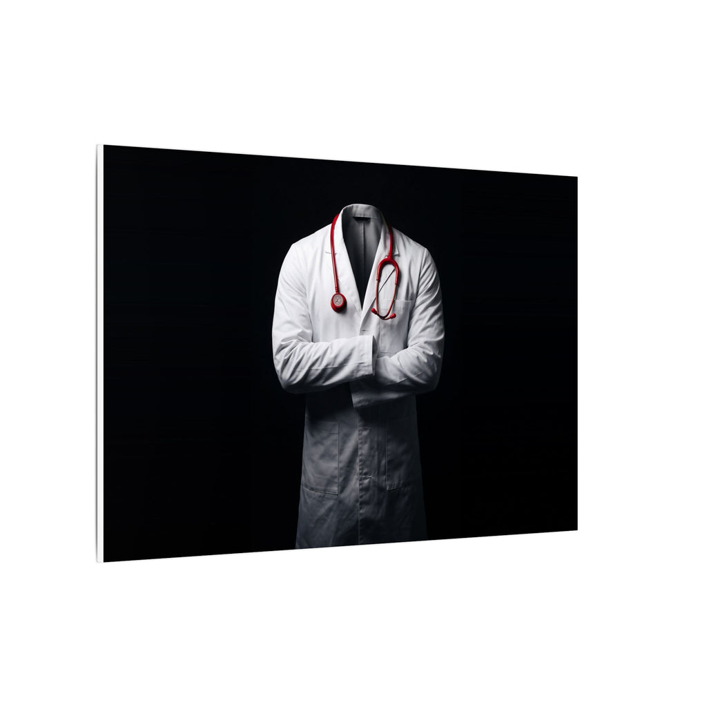 The White Coat - Doctor's Office Wall Art | Canvas (Landscape)