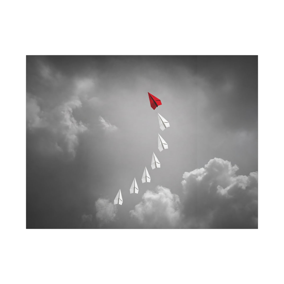 The One That Leads - Unique Office Wall Art | Canvas (Landscape)
