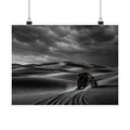 Go Beyond the Road - Minimalist Bedroom Wall Art | Matte Poster (Landscape)