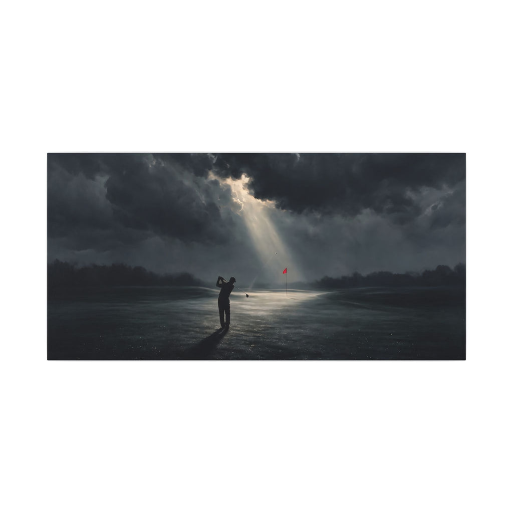 Dawn Patrol - Golf Art | Canvas (Panoramic)