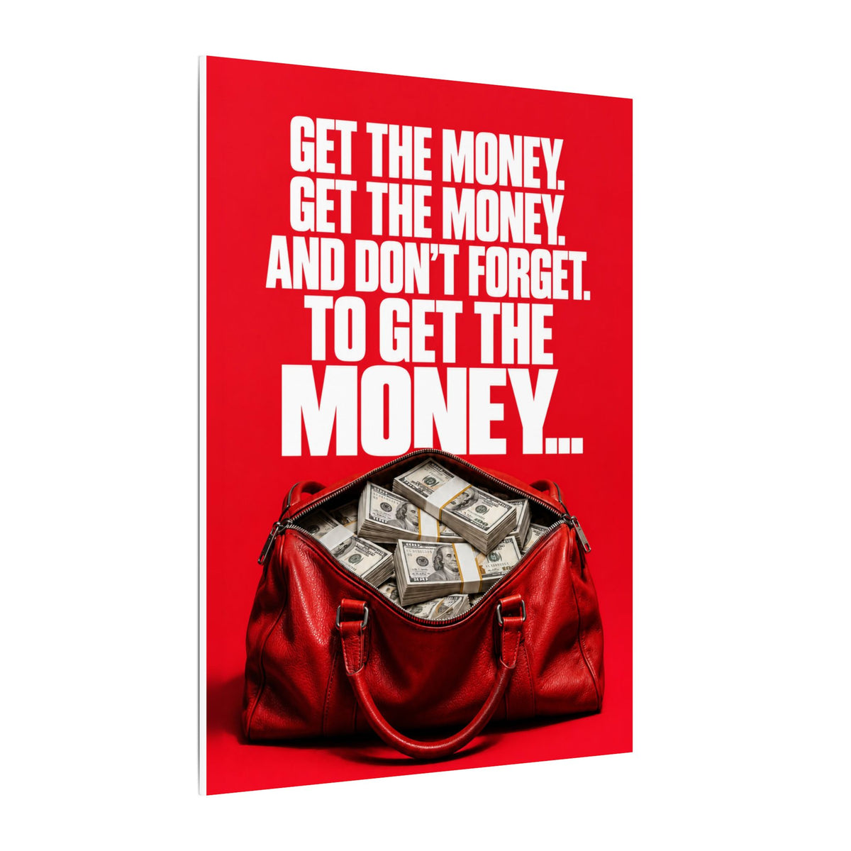 Get the Money - Money Wall Art | Canvas