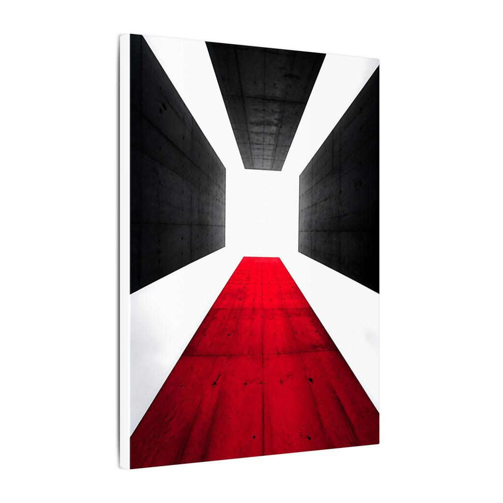 The Red Facade - Red Wall Decor | Canvas