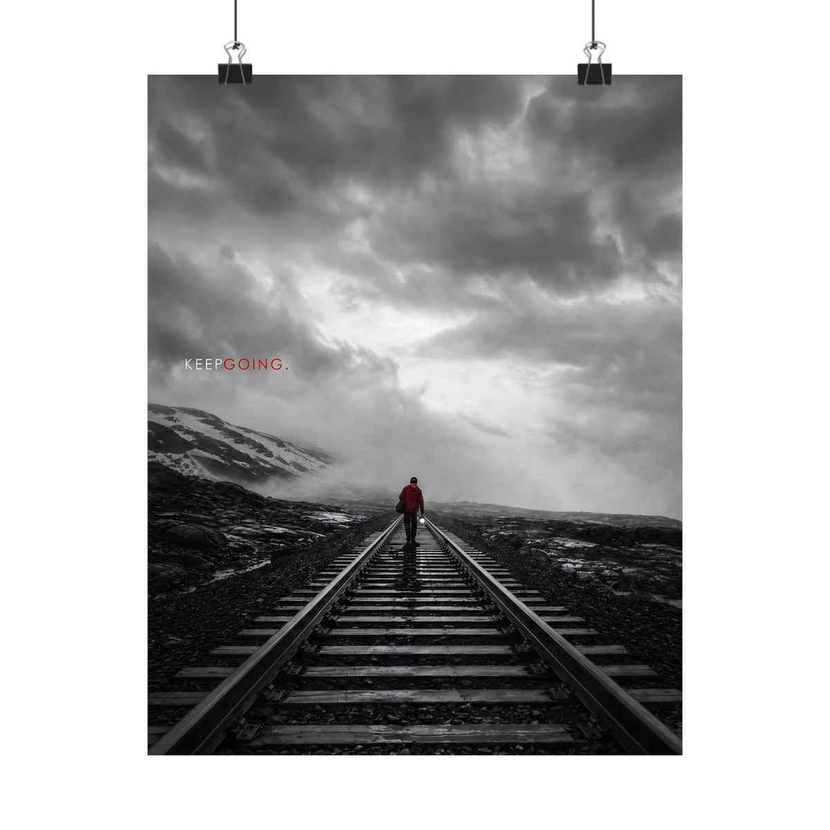 Keep Going - Motivational Posters | Matte Poster