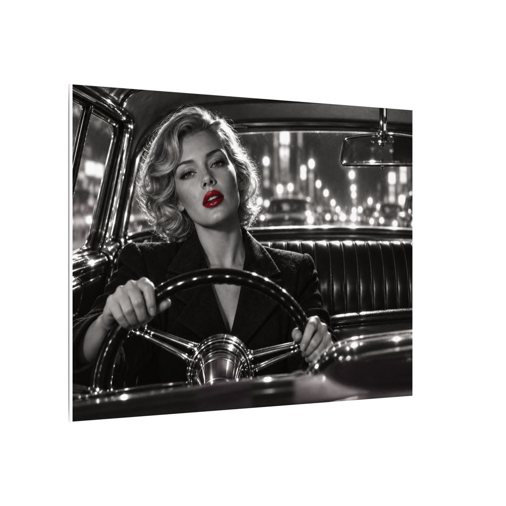 Night Drive - Bedroom Wall Art | Canvas (Landscape)