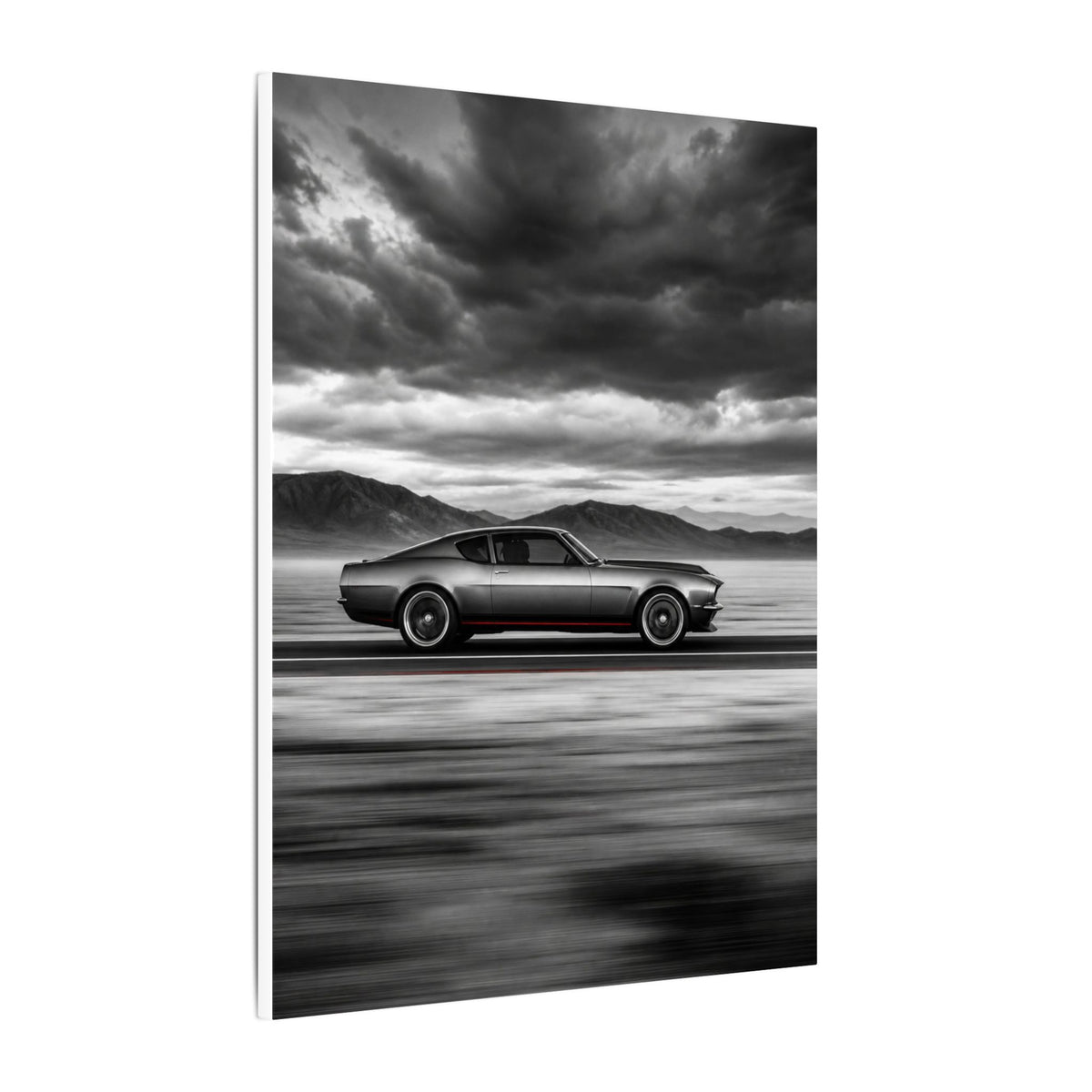 Open Road Velocity - Muscle Car Wall Art | Canvas