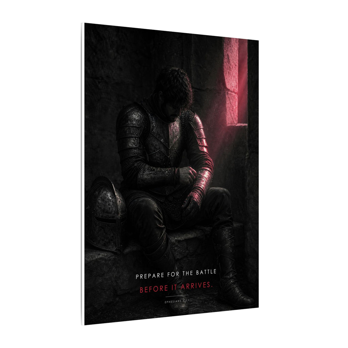 Before the Battle - Armor of God Wall Art | Canvas