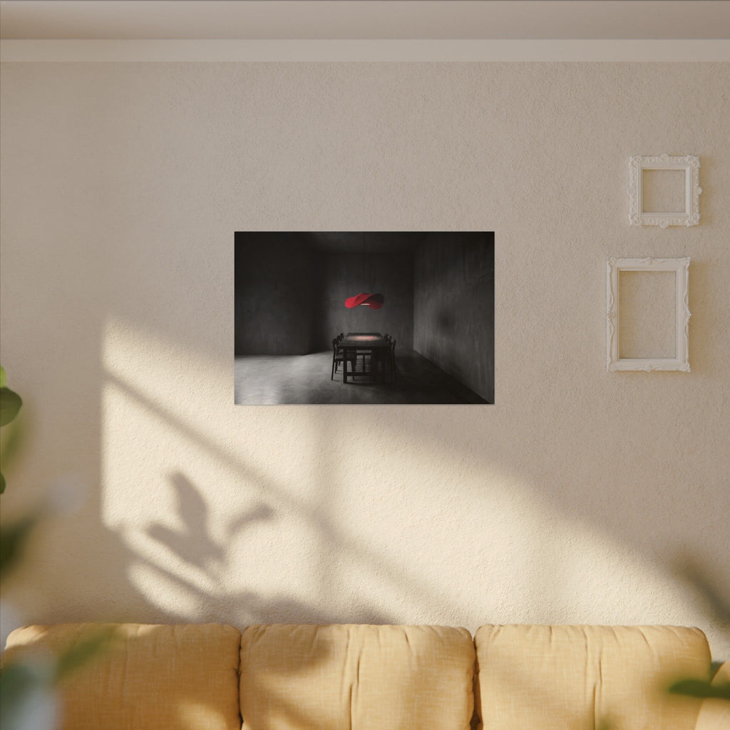 The Light Over the Table - Dining Room Wall Art | Canvas (Landscape)