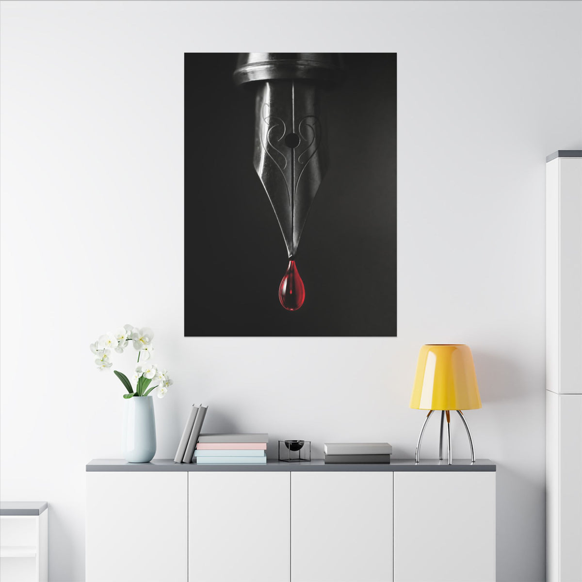 The First Drop - Professional Office Art | Canvas