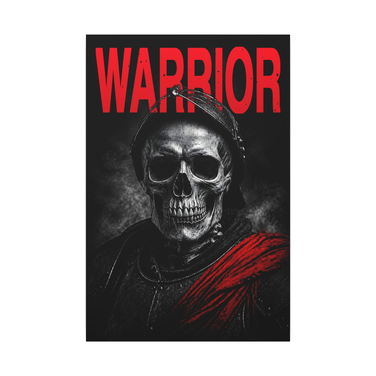Warrior - Skull Painting | Canvas