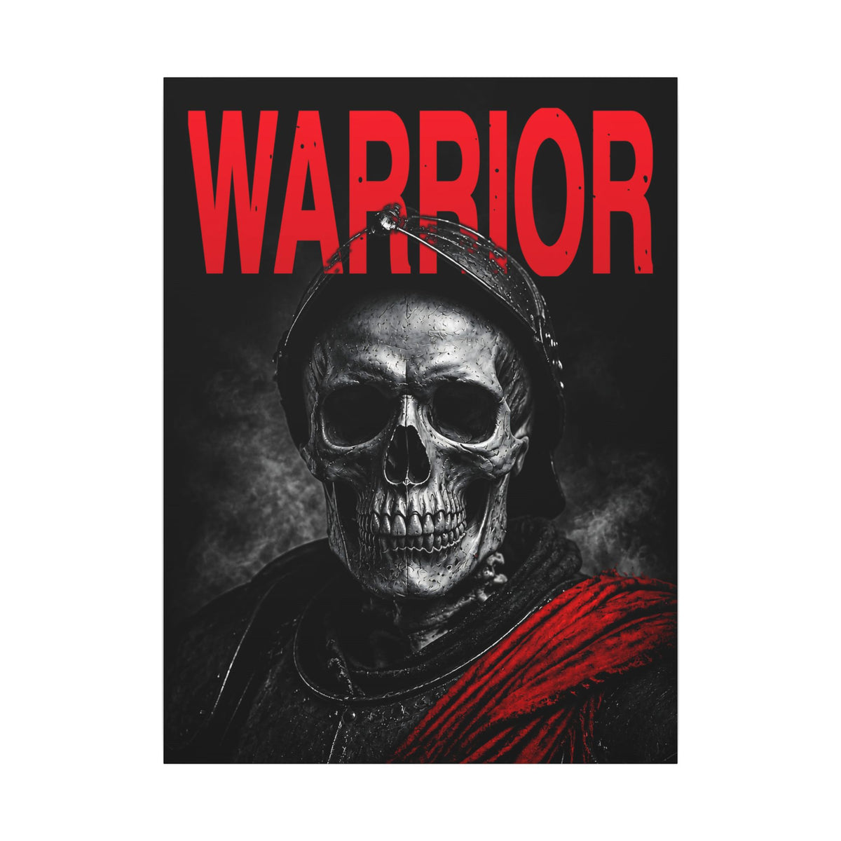 Warrior - Skull Painting | Canvas