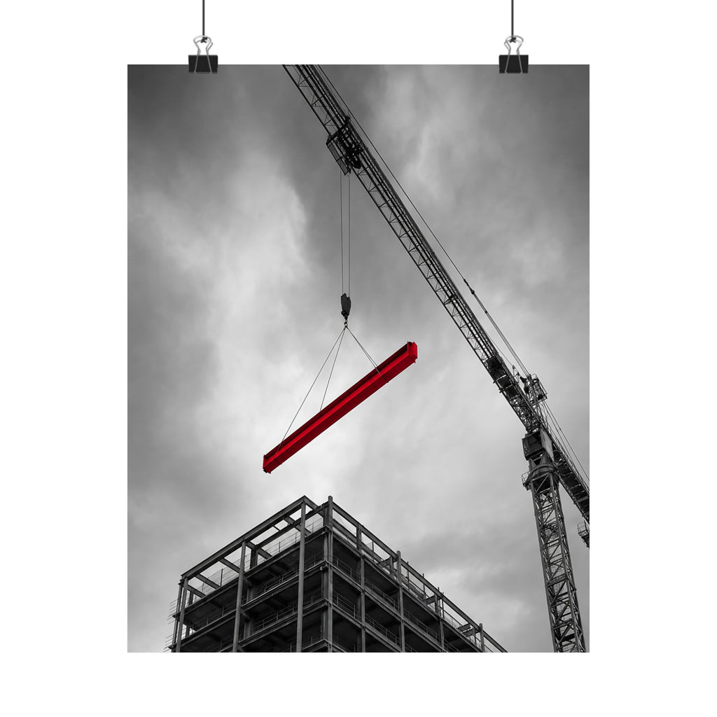 The Next Beam - Art For Business Office | Matte Poster
