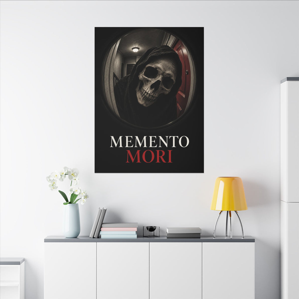 Memento Mori - Dark Wall Art | Canvas