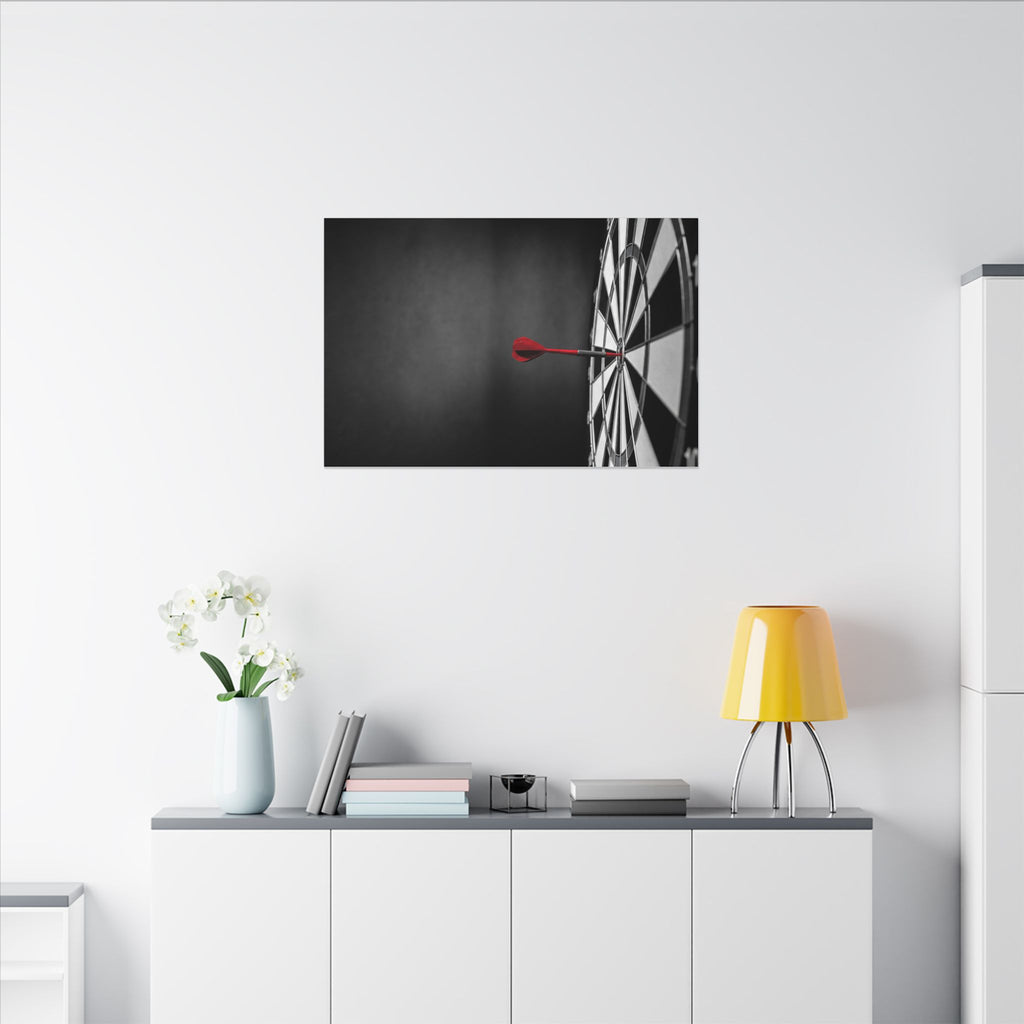 Dead Center - Mens Office Art | Canvas (Landscape)