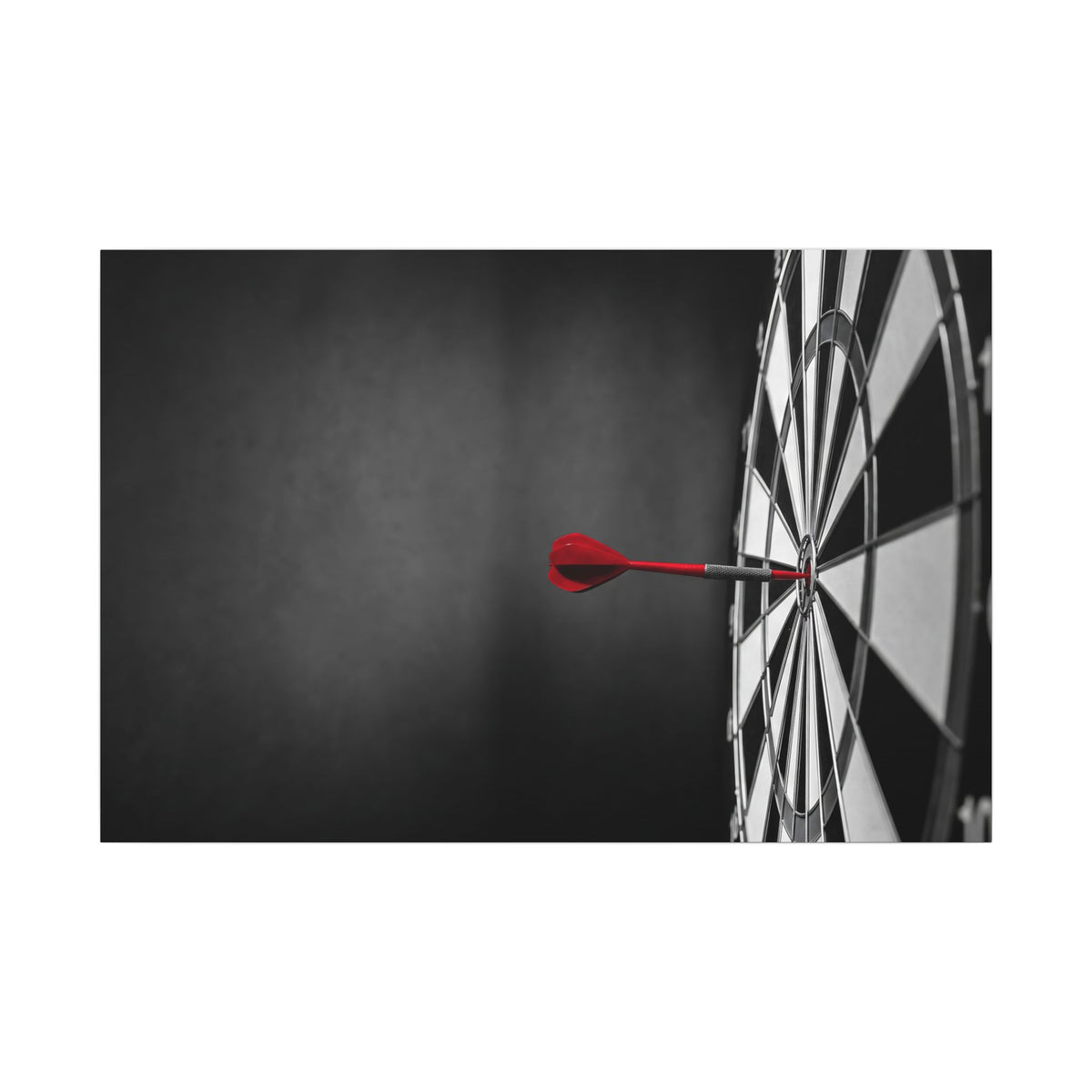 Dead Center - Mens Office Art | Canvas (Landscape)