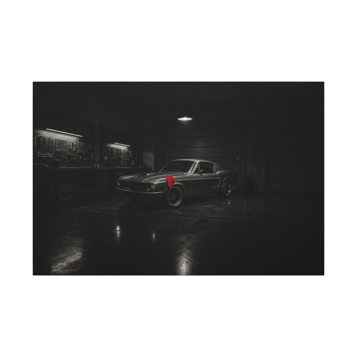 Private Sanctuary - Garage Wall Art | Canvas (Landscape)