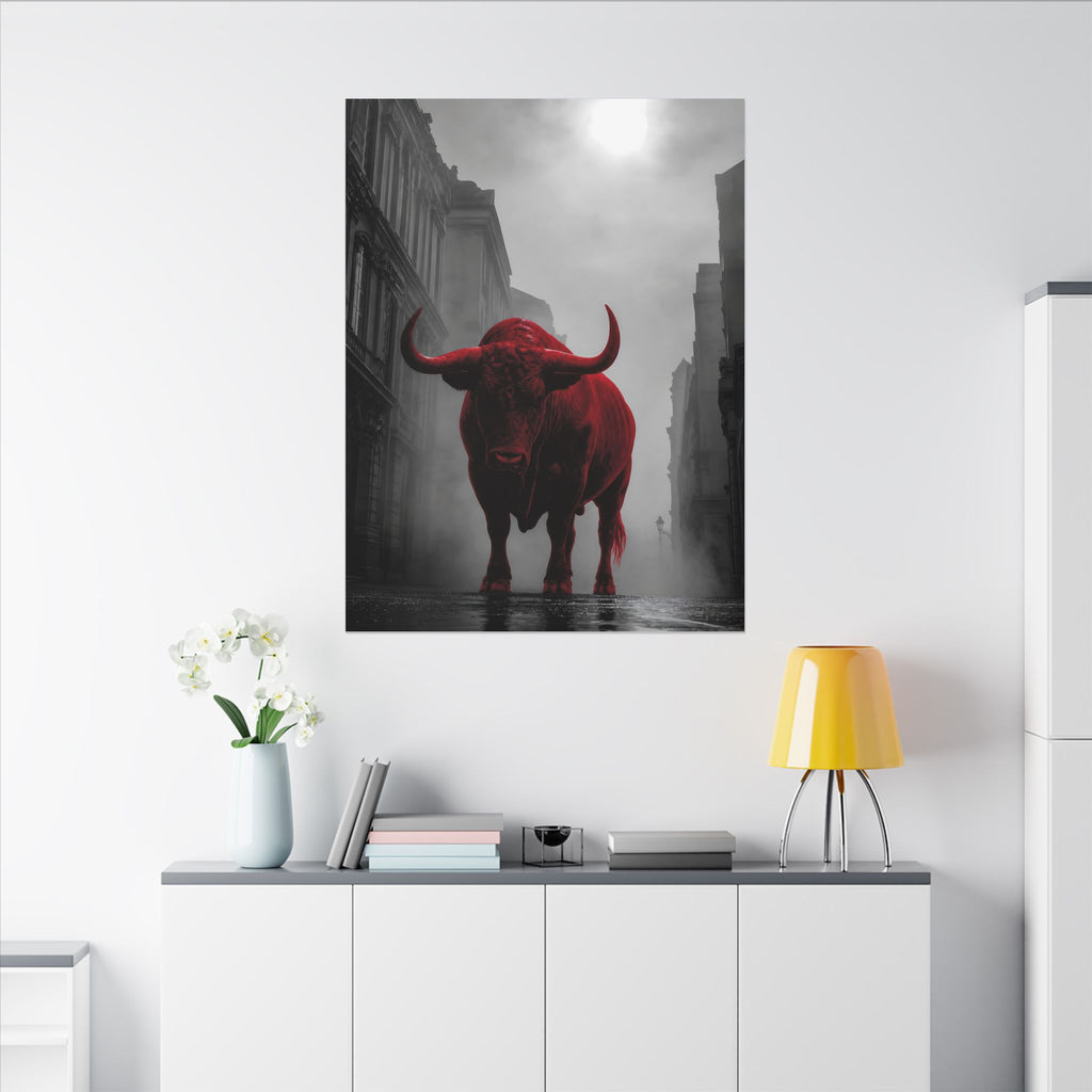 The Bull - Business Wall Art | Canvas