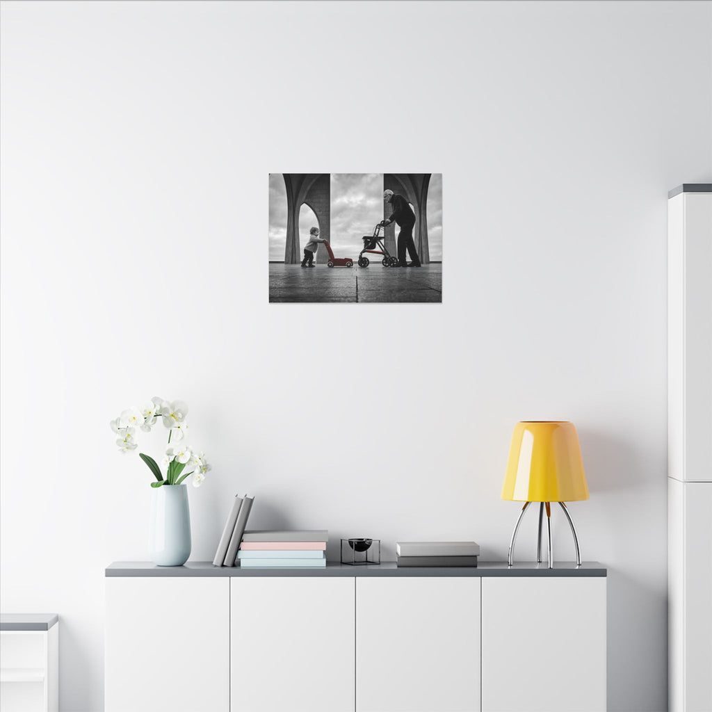 Between the Arches - Bedroom Wall Art | Canvas (Landscape)