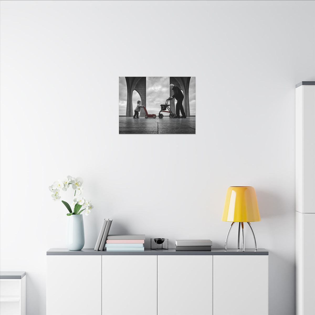 Between the Arches - Bedroom Wall Art | Canvas (Landscape)