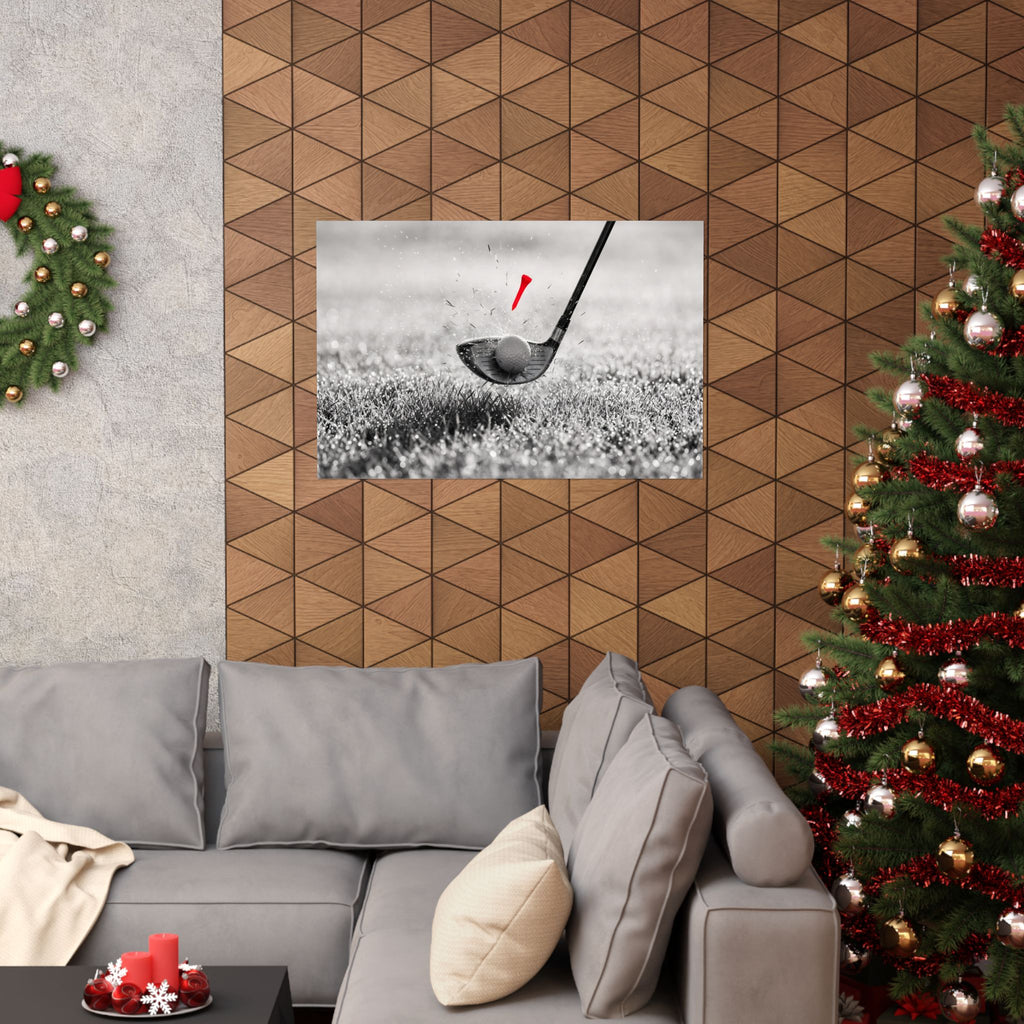 Pure Contact - Golf Prints | Matte Poster (Landscape)