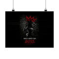 Great Day, Boss - Dark Humor Wall Art | Matte Poster (Landscape)