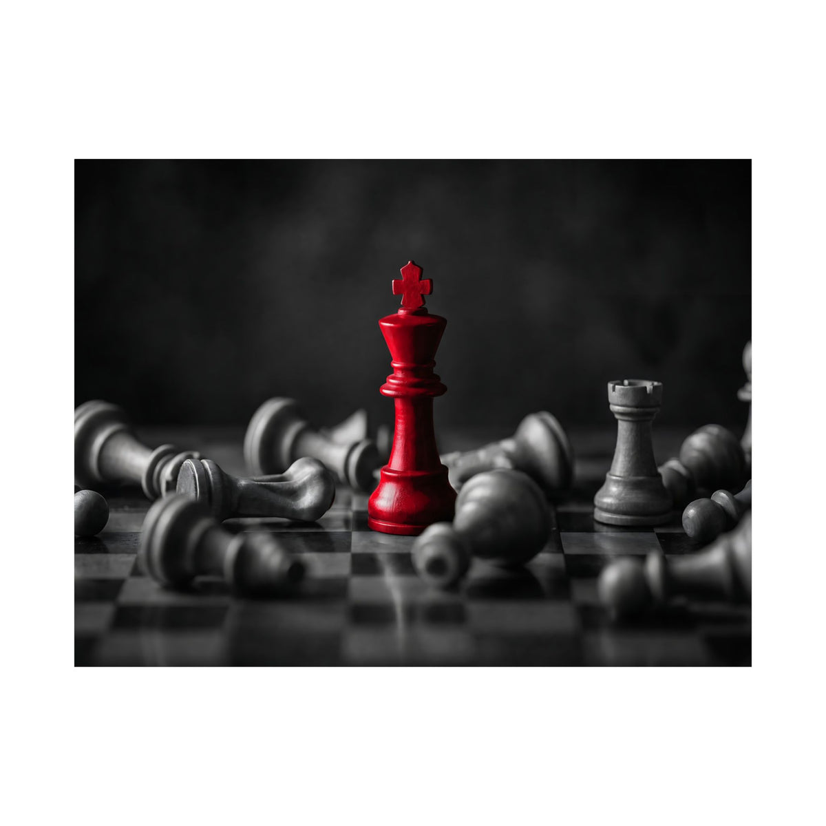 Last King Standing - Executive Office Wall Art | Matte Poster (Landscape)
