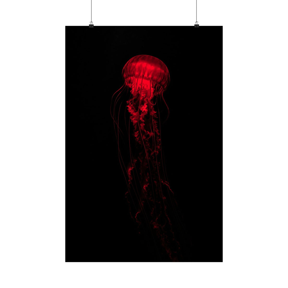 The Drifter - Red Wall Art Decor | Matte Poster