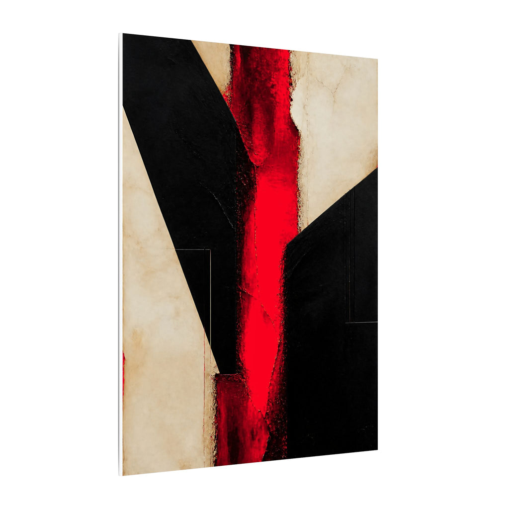 Controlled Fire - Red Wall Decor | Canvas