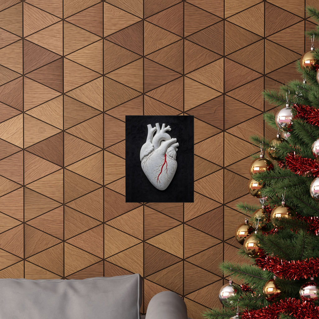 Coronary Path - Doctor's Office Wall Art | Matte Poster