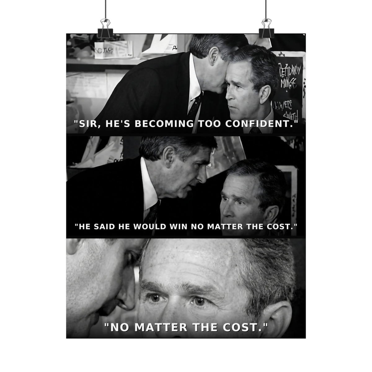 No Matter the Cost - Motivational Wall Art | Matte Poster