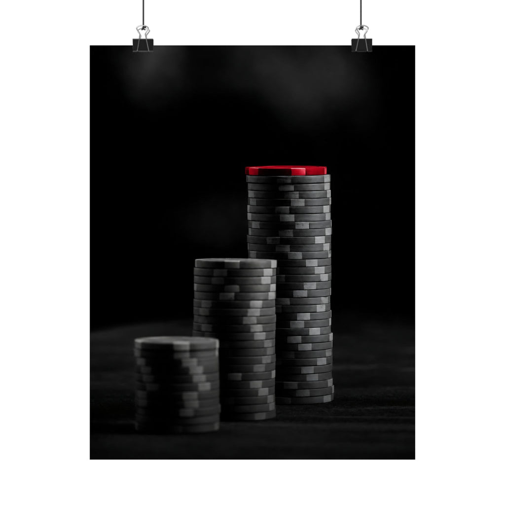 The Chip on Top - Business Office Wall Art | Matte Poster