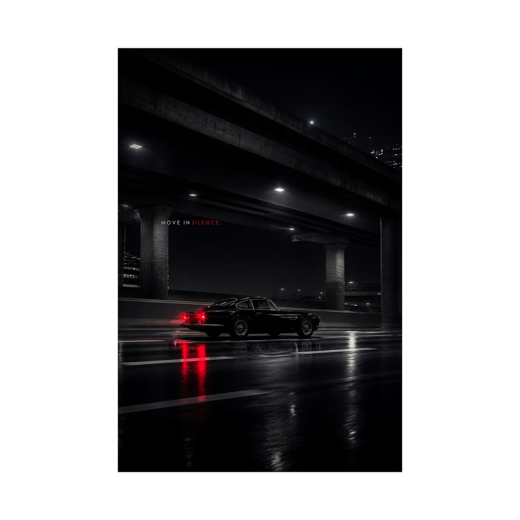 Move in Silence - Car Wall Art | Matte Poster