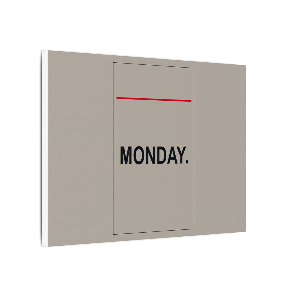 Monday - Office Wall Art | Canvas (Landscape)