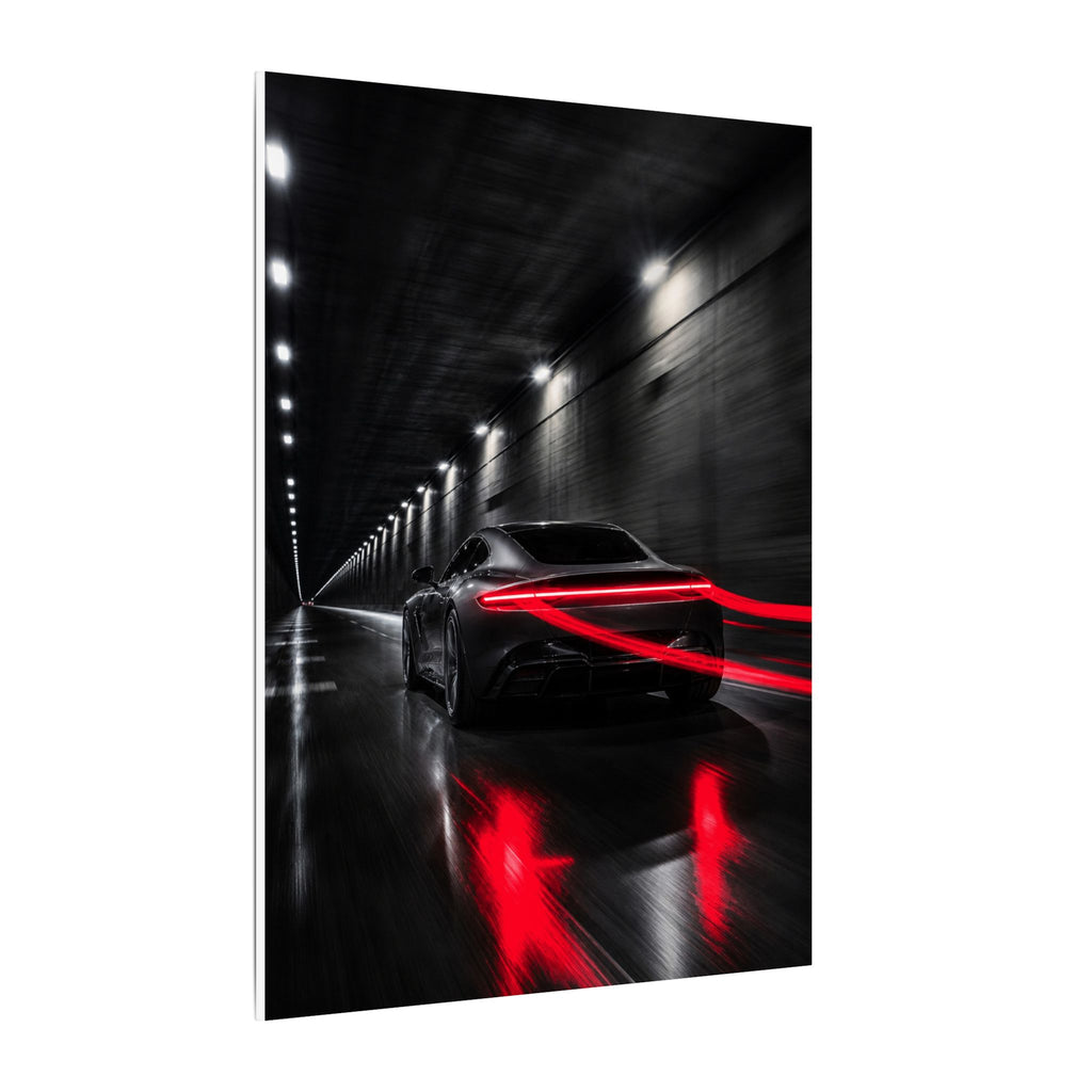 Redline Tunnel - Racing Wall Art | Canvas