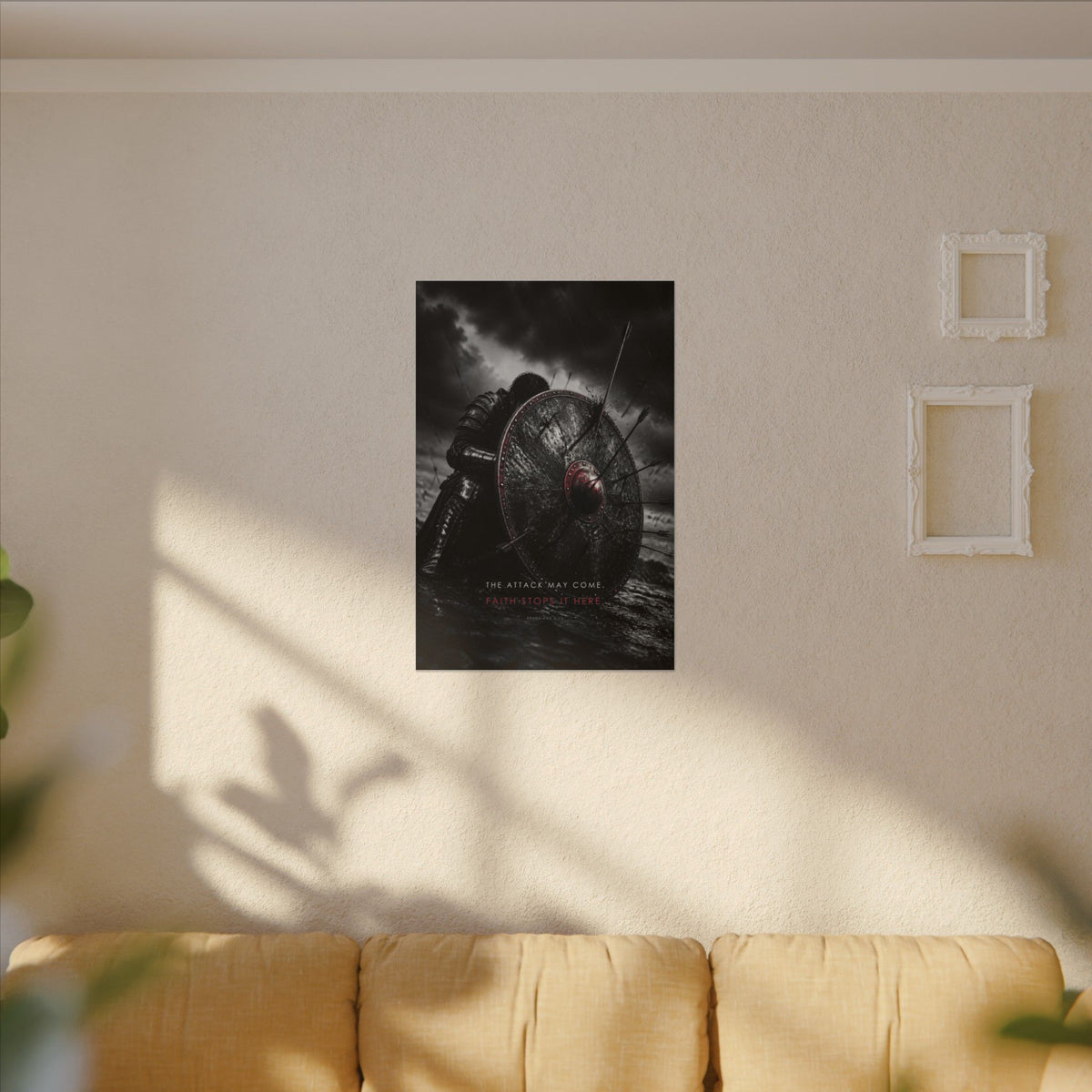 Shield of Faith - Armor of God Wall Art | Canvas