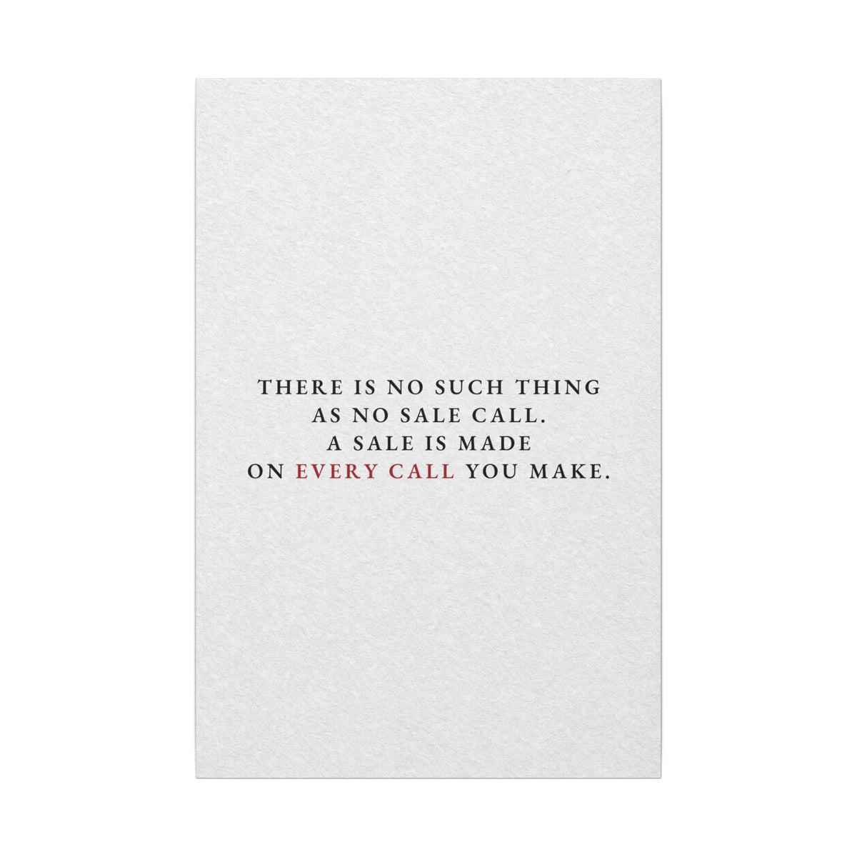 A Sale on Every Call - Office Wall Art Quotes | Canvas