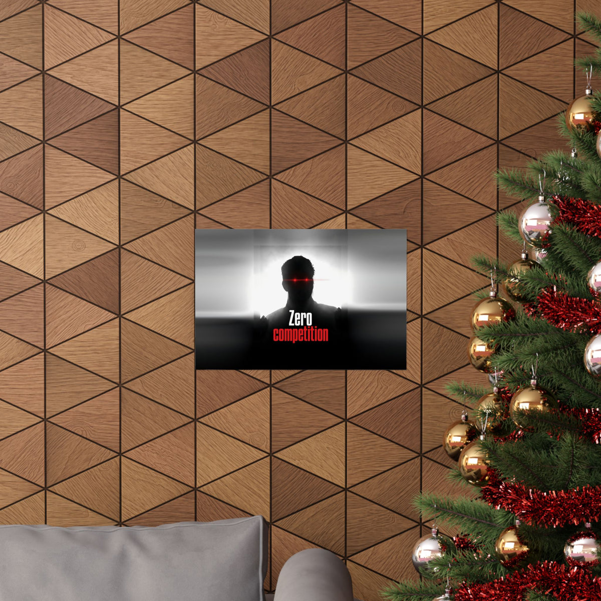 Zero Competition - Men's Office Wall Art | Matte Poster (Landscape)