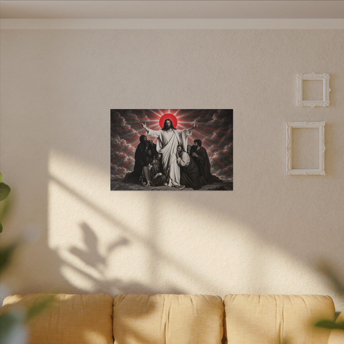 Christ and the Disciples - Christian Wall Art | Canvas (Landscape)