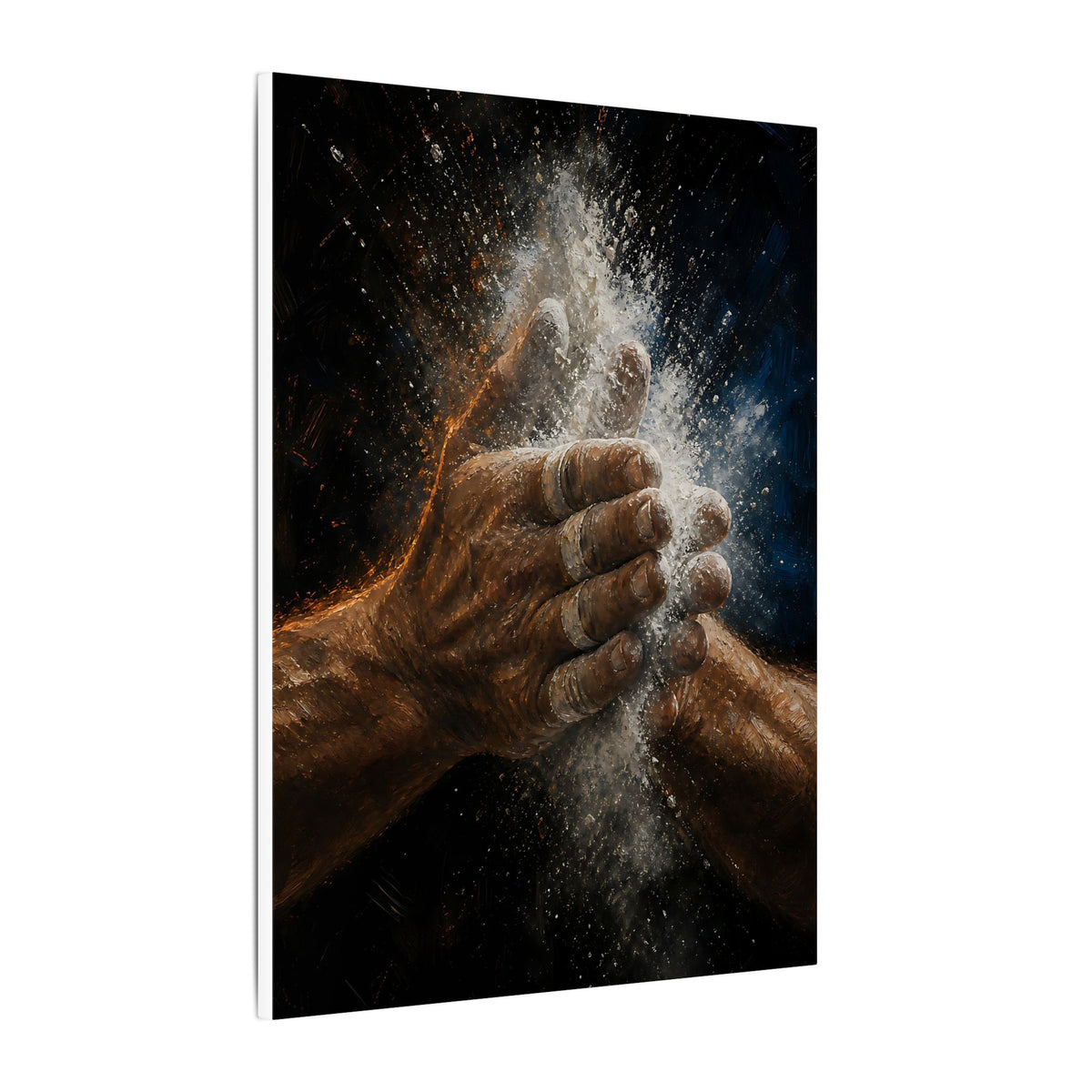 Chalk - Gym Wall Art | Canvas