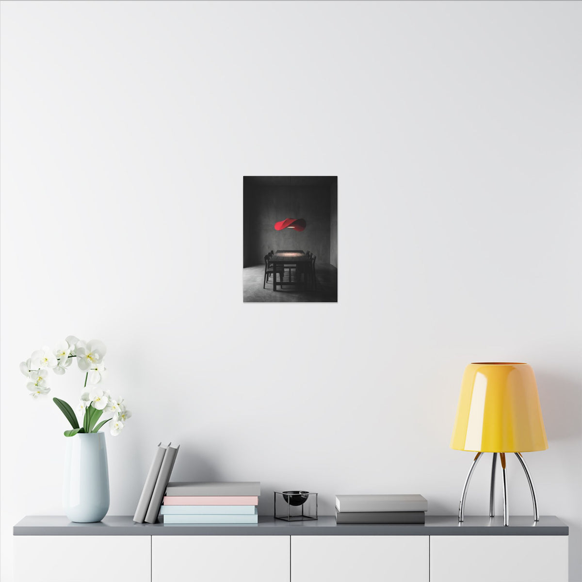 The Light Over the Table - Dining Room Wall Art | Canvas